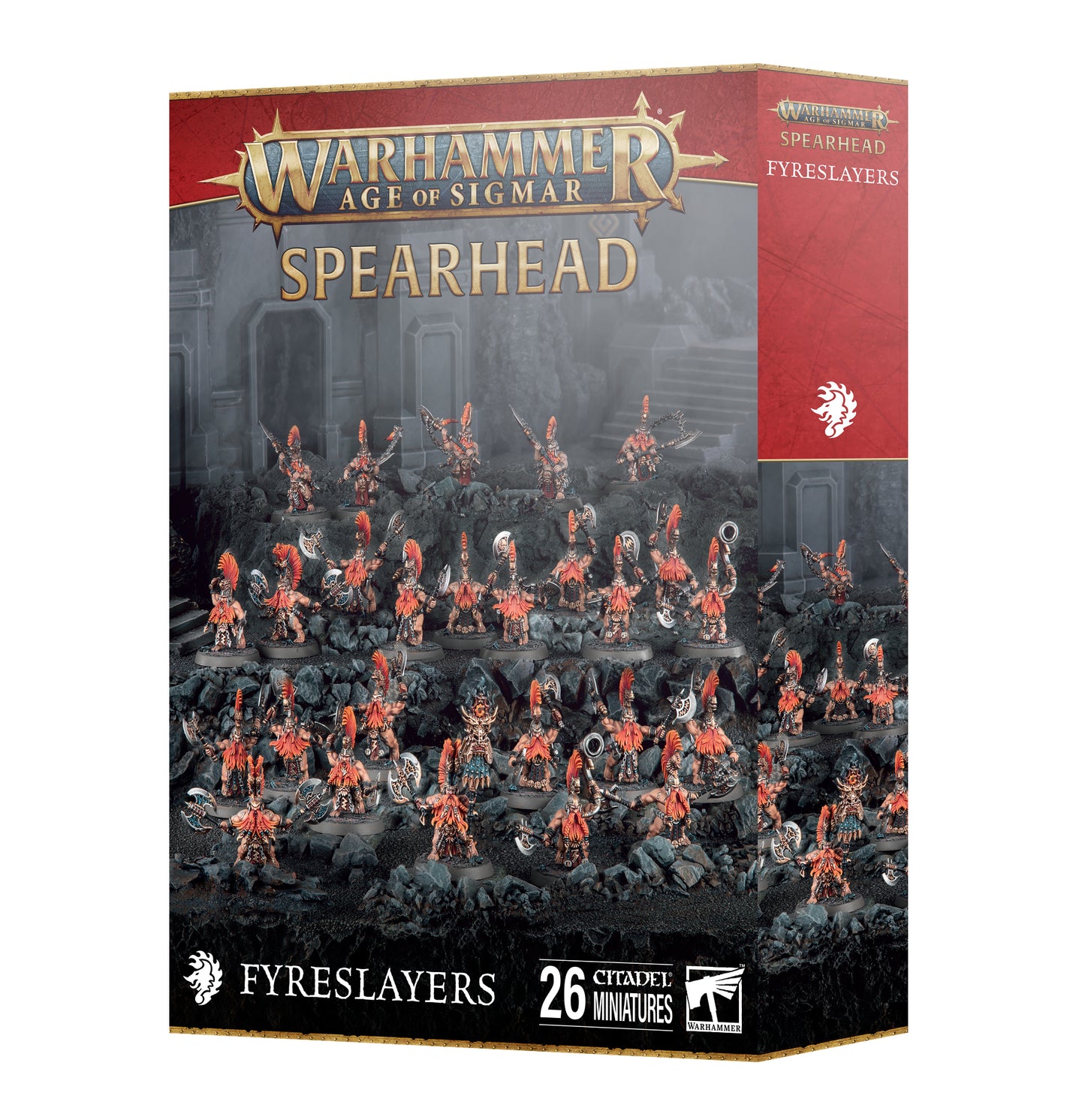 Warhammer AoS Fyrslayer Speerspitze Spearhead Miniaturen Set NEU