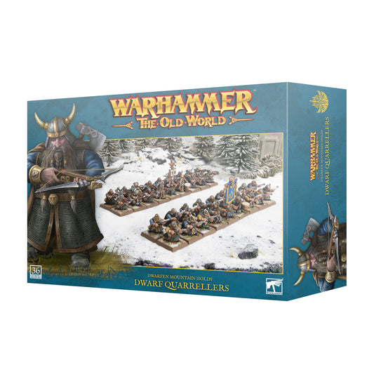 Warhammer 40k Quarrelers Old World Dwarf Miniaturen Zwerge NEU