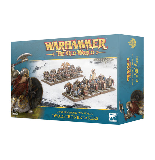 Warhammer Dwarf Ironbreakers The Old World Miniature Figure Kit NEU OVP