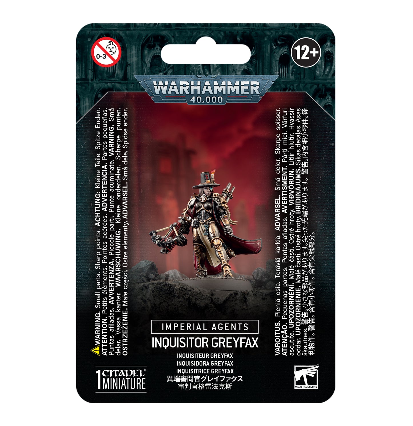 Inquisitor Greyfax - Imperial Agents Miniaturen Warhammer 40k