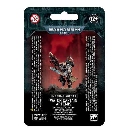 Imperial Agents: Deathwatch Captain Artemis Warhammer 40k Miniaturen Neu