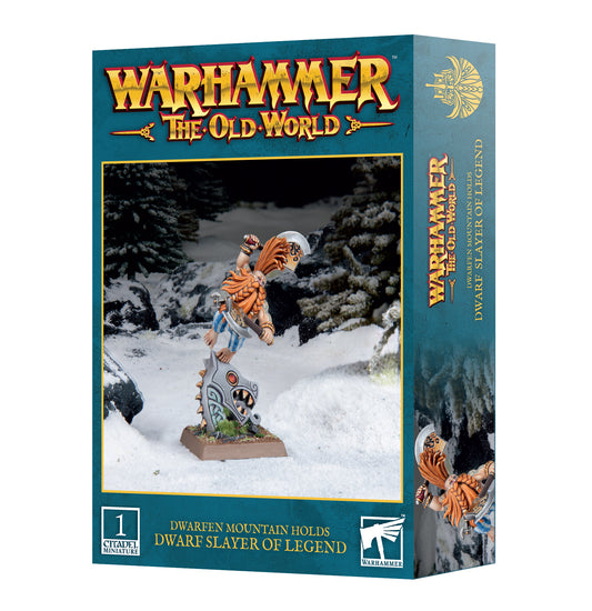 Warhammer Old World Dwarfen Holds Slayer of Legend – Character Model