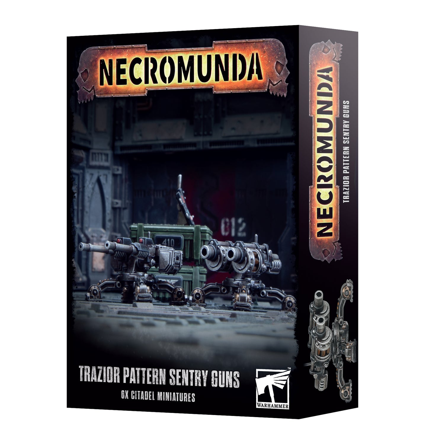 Necromunda Trazior Pattern Sentry Guns Terrain 301-35