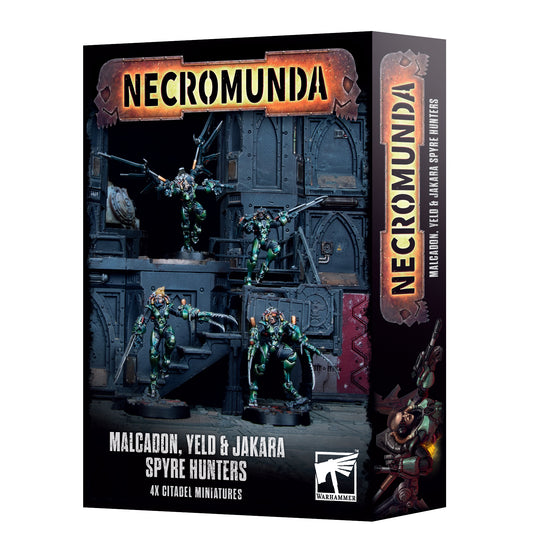 Necromunda Malcadon Yeld & Jakara Spyre Hunters – Gang Miniatures Set