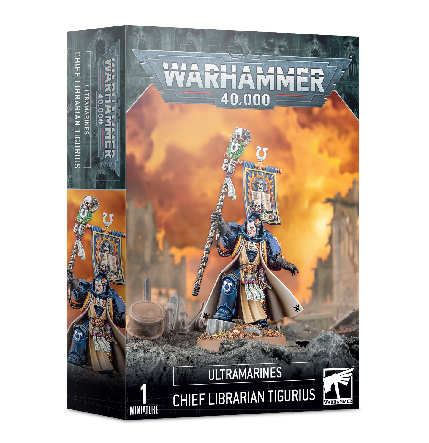 Warhammer 40k Chief Librarian Tigurius Ultramarines Space Marines Modell