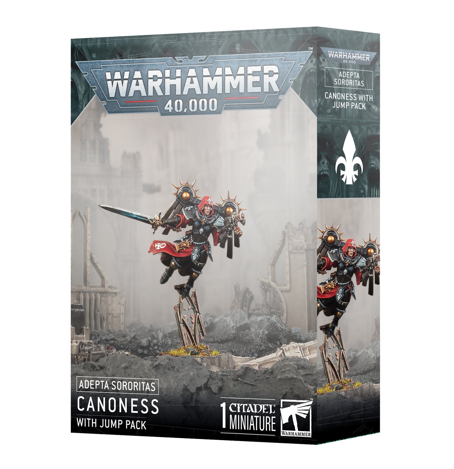 Adepta Sororitas Canoness With Jump Pack PRINCIPALIS SPRUNGMODUL Adepta Sororitas