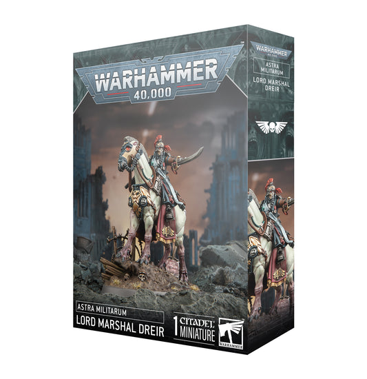 Warhammer 40k Astra Militarum Lord Marschall Dreir Miniatur Neu