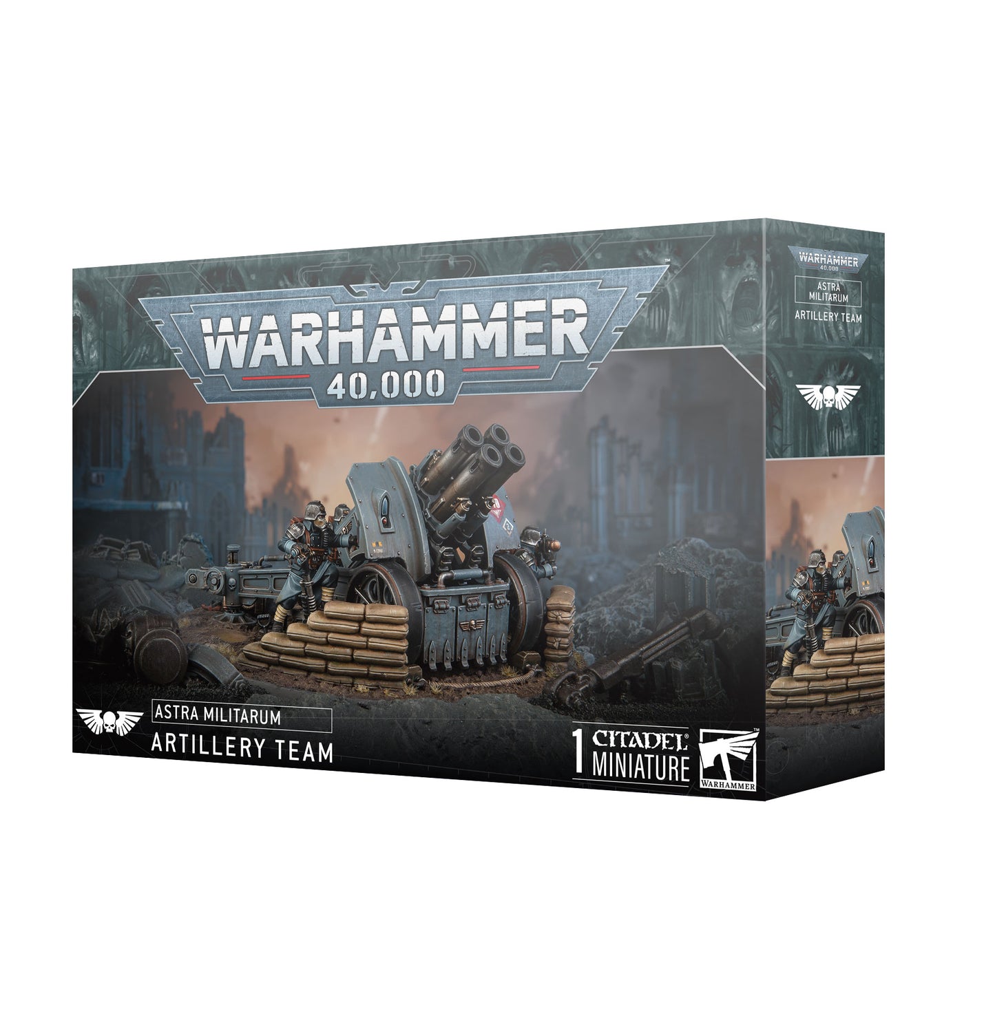 Warhammer 40k Astra Militarum Krieg Artillery Team Imperial Guard Neu OVP