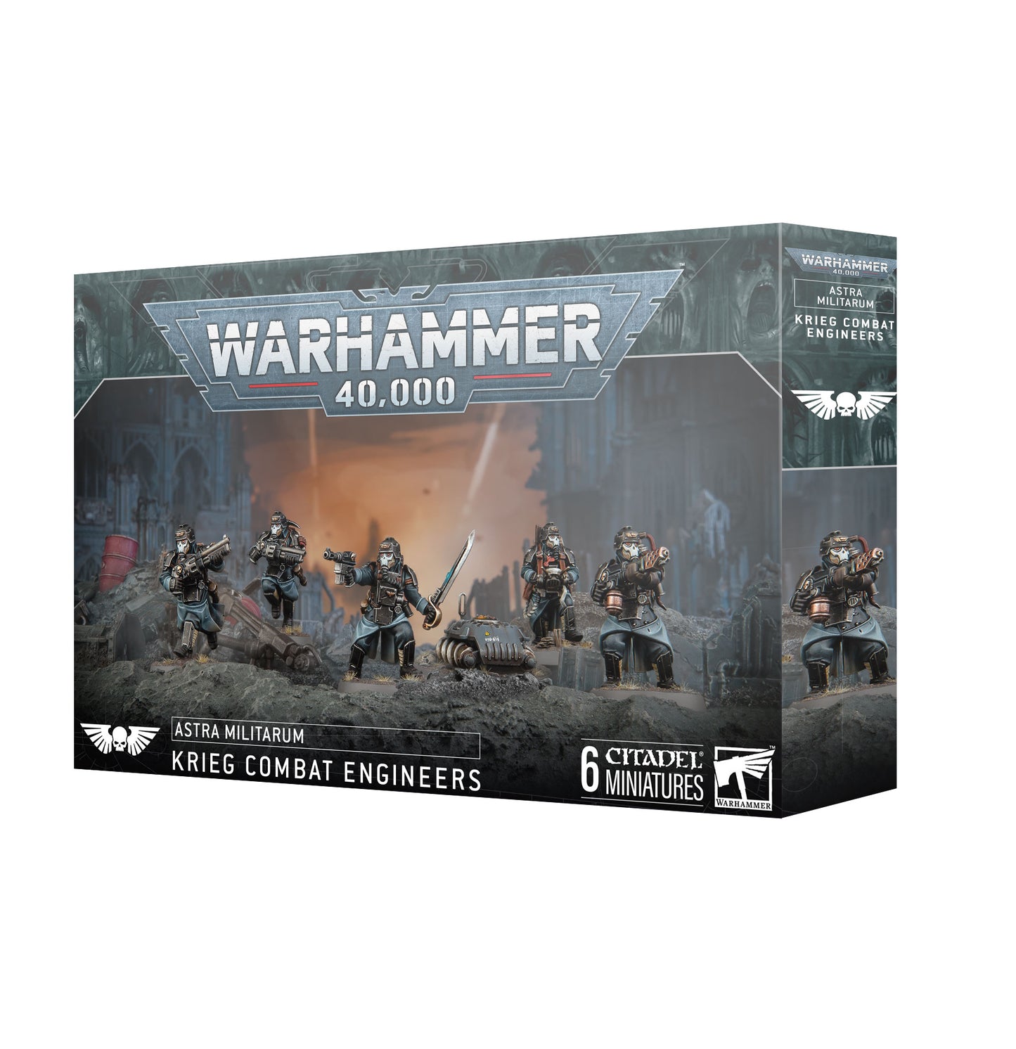 Warhammer 40k Death Korps Astra Militarum Krieg Combat Engineers Imperial Guard Neu