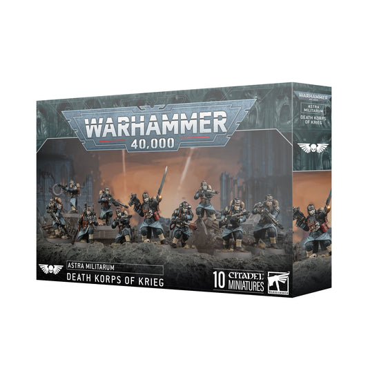 Warhammer 40k Death Korps Krieg Imperial Guard Miniatur NEU