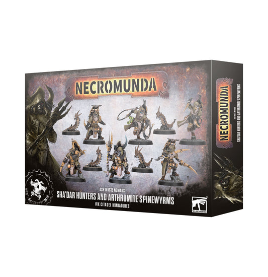 Necromunda Sha'dar Hunters & Arthromite Spinewyrms – Ash Waste Nomads