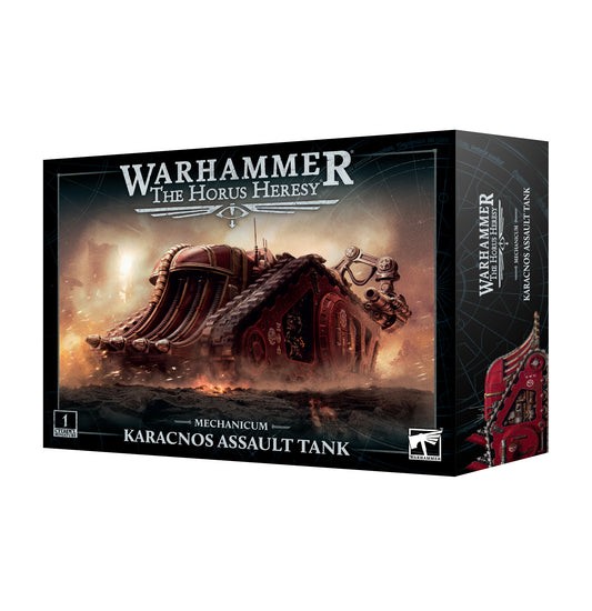 Warhammer Mechanicum Karacnos Assault Tank – Horus Heresy