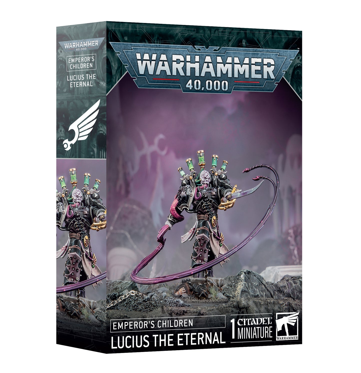Warhammer 40k Lucius The Eternal Emperor's Children Chaos Space Marine Figur