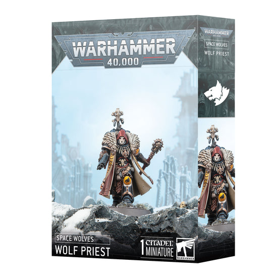 Warhammer 40k Wolf Priest Space Wolves Miniatur Neu Space Marine