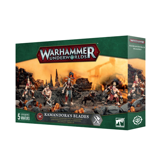 Warhammer Underworlds Kamandora's Blades Age of Sigmar Miniaturen Warband Neu