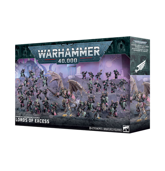 Warhammer 40k Emperor's Children Herren des Exzesses Slaanesh Battleforce