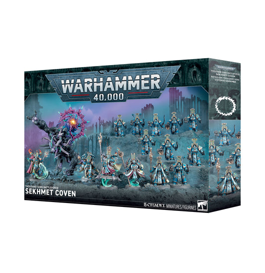 Warhammer 40k Thousand Sons Sekhmet-Zirkel Chaos Tzeentch Battleforce