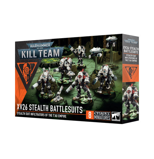 Warhammer Kill Team XV26 Stealth Battlesuit Geist Kampfanzug – Tau Miniaturen