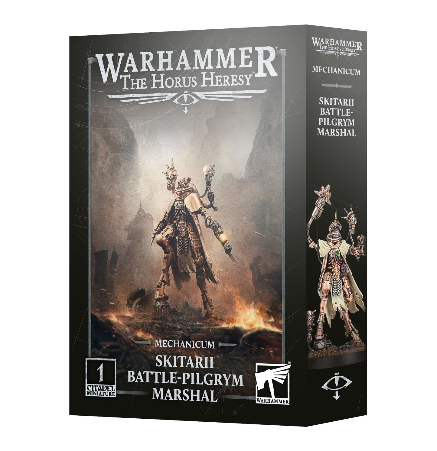 Horus Heresy Skitarii Battle-Pilgrym Marshal Miniatur
