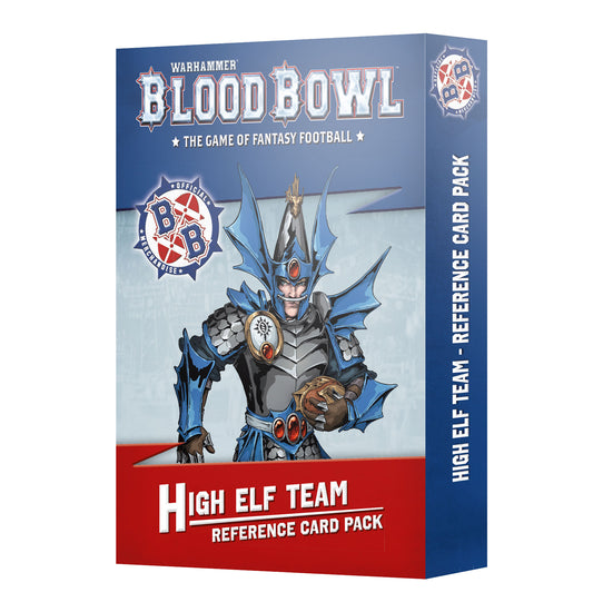 Blood Bowl High Elf Team Reference Cards – Official Faction Cards