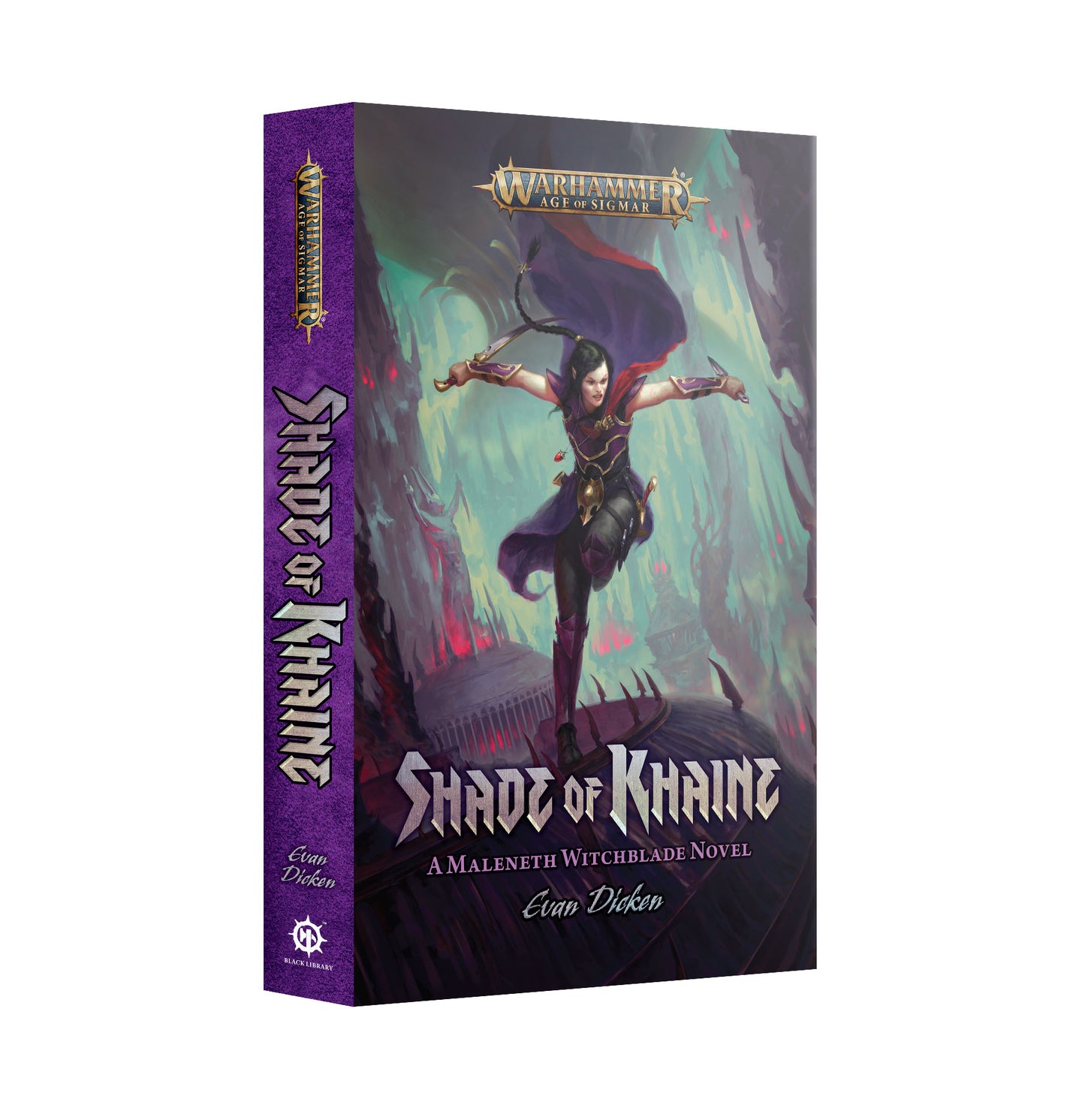 Warhammer Age of Sigmar Shade of Khaine – Black Library Paperback Novel