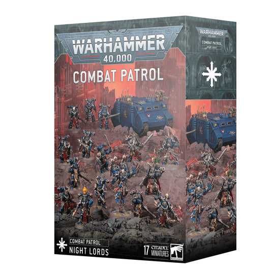 Warhammer 40K Combat Patrol Night Lords – Chaos Space Marines Box Set