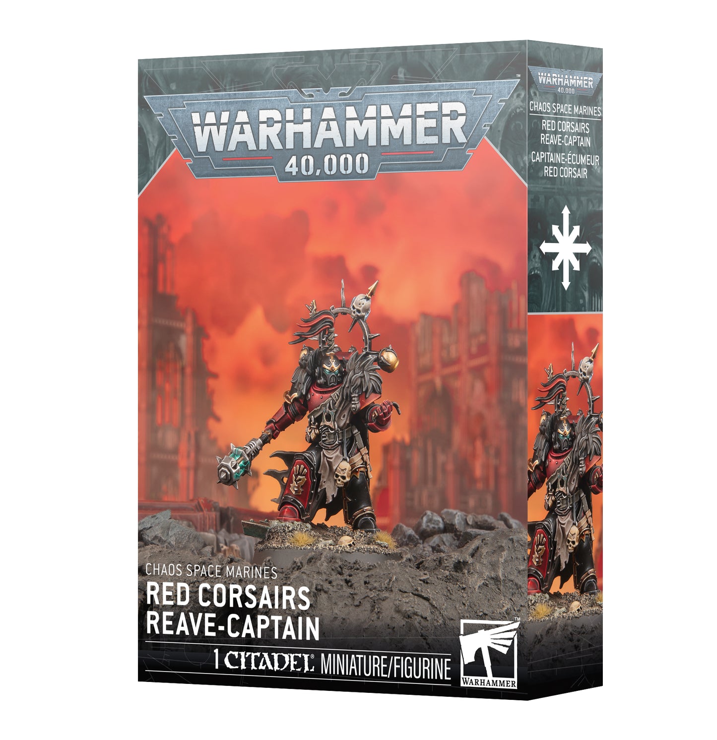 Warhammer 40K Red Corsairs Exalted Champion – Chaos Space Marines
