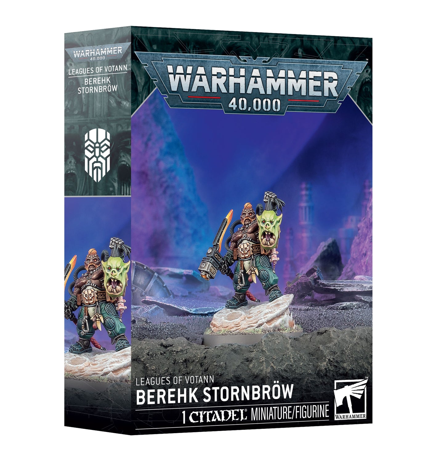 Warhammer 40K Leagues of Votann Berehk Stornbrow – Character Model