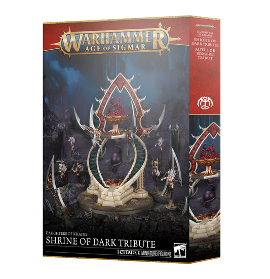 Warhammer Age of Sigmar Daughters of Khaine: Shrine of Khaine – Schrein des Dunklen Tributs Terrain