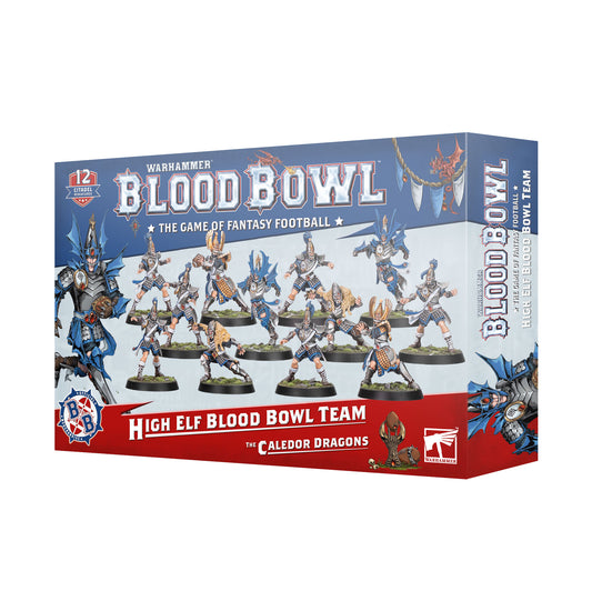Blood Bowl High Elf Team The Caledor Dragons Official Miniatures Box Set