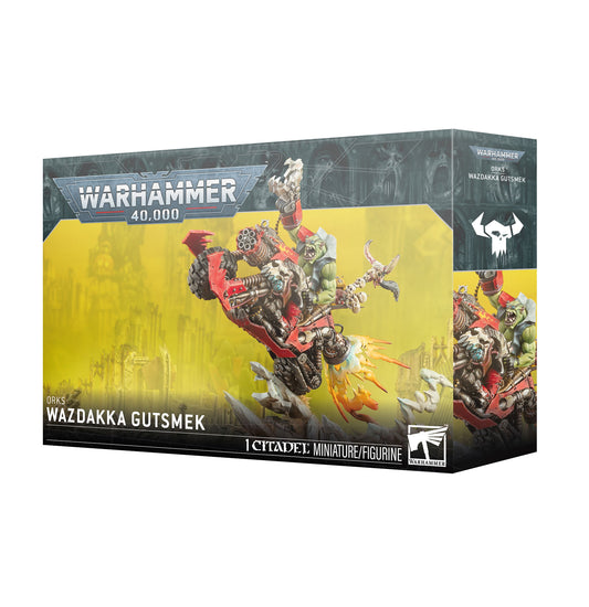 Warhammer 40K Orks Wazdakka Gutsmek – Ork Character Model