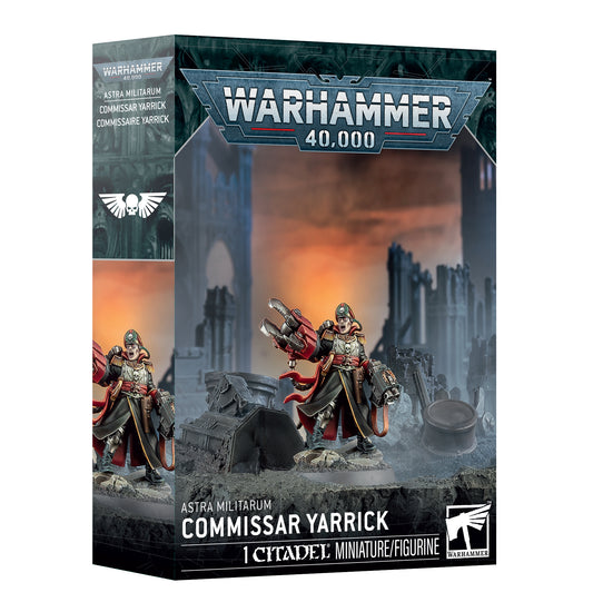 Warhammer 40K Astra Militarum Commissar Yarrick – Character Model