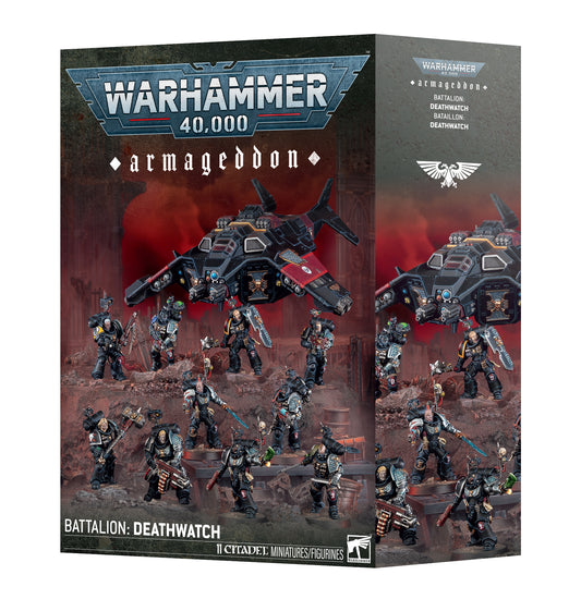 Warhammer 40K Armageddon Battalion: Deathwatch – Army Box Set