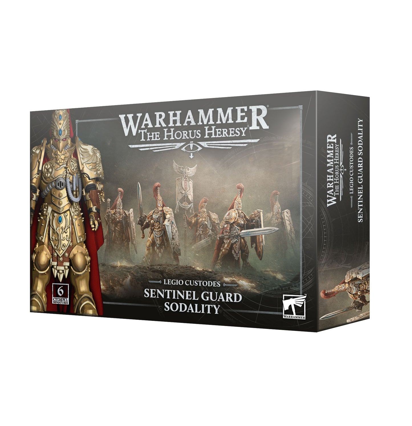The Horus Heresy Legio Custodes Sentinel Guard Sodality - Warhammer Infantry Model Kit