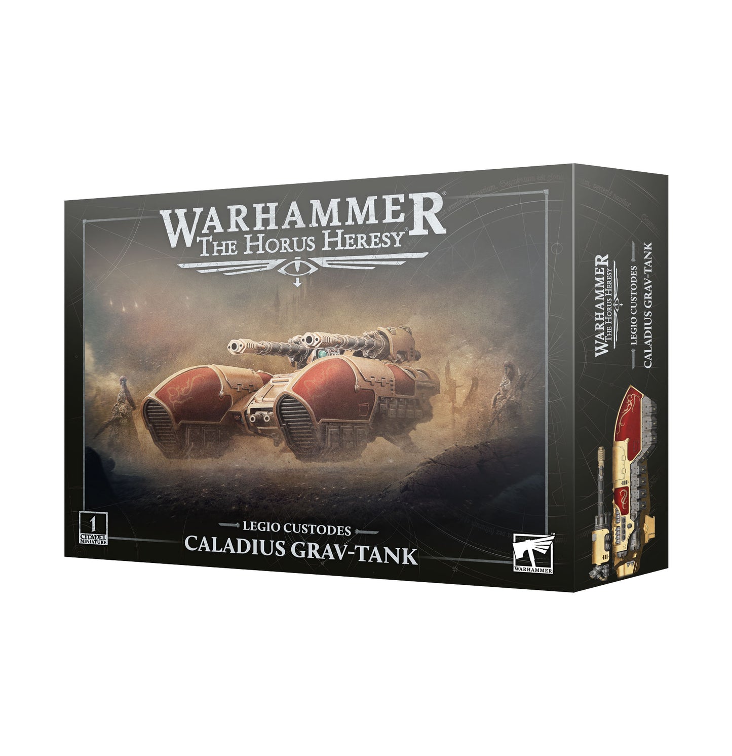 The Horus Heresy Legio Custodes Caladius Grav-Tank - Warhammer Model Kit