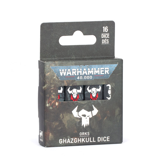 Warhammer 40K Orks Ghazghkull Dice – Official Dice Set