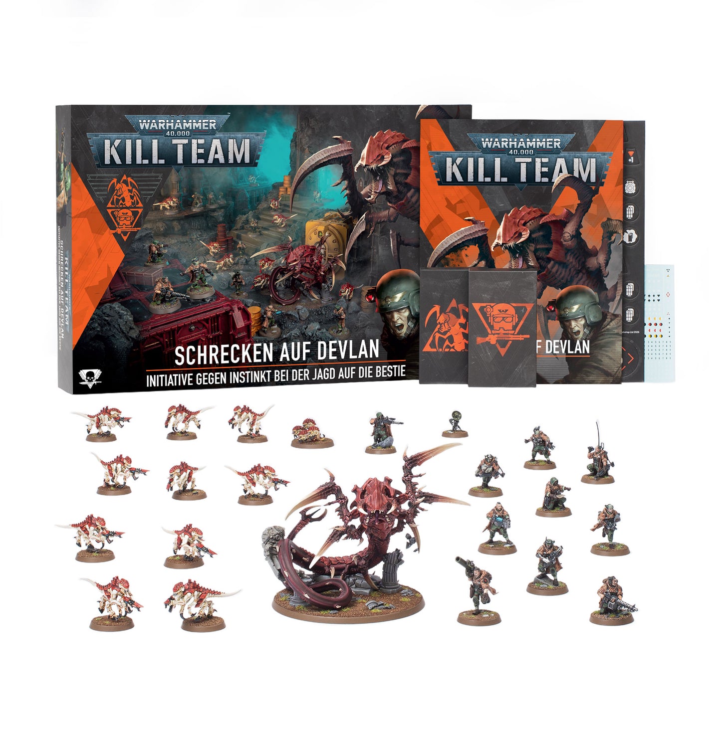 Warhammer 40K Kill Team: Terror on Devlan – English Edition Starter Set Box