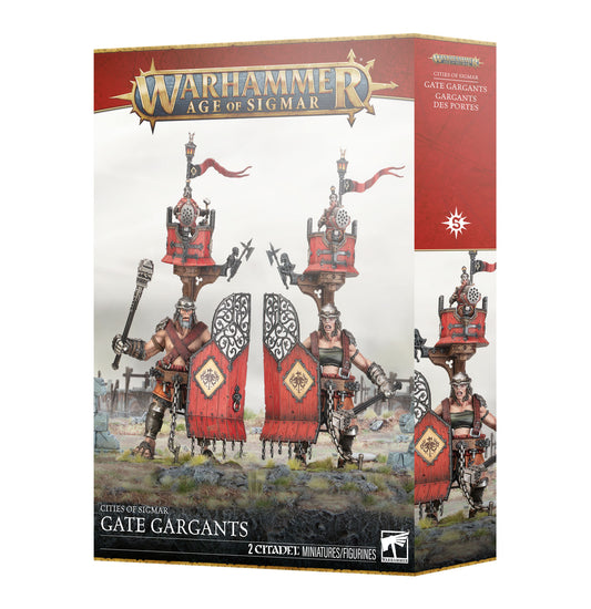 Warhammer Age of Sigmar Cities of Sigmar: Gate Gargants – Monster Miniatures Box Set