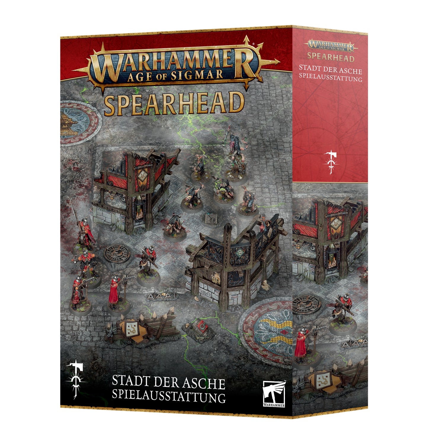 Warhammer Age of Sigmar Spearhead: City of Ash Gaming Pack English Edition