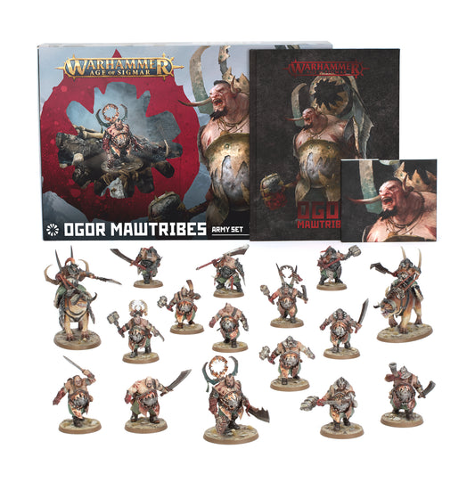 Age of Sigmar Ogor Mawtribes Army Set Miniaturen Englisch