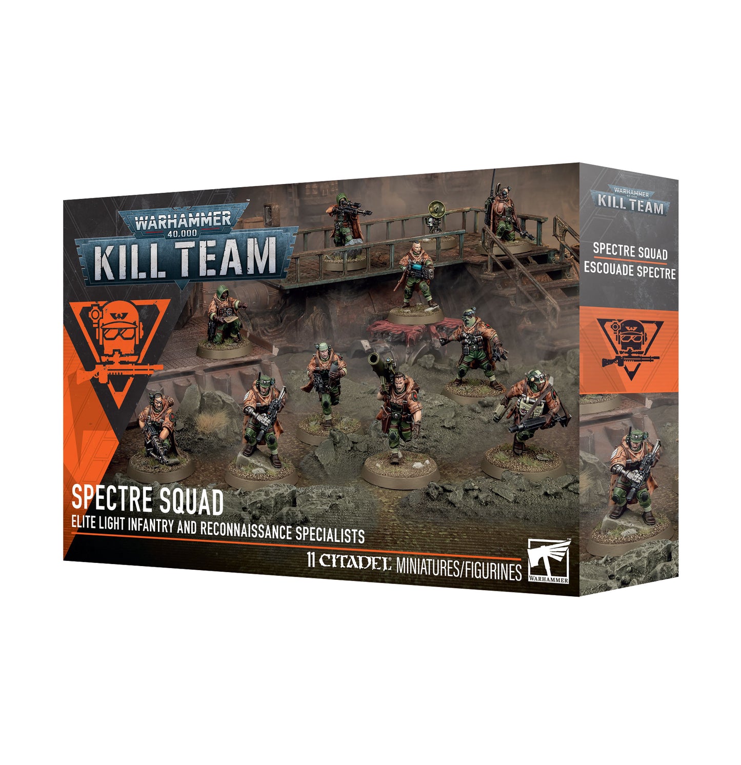 Warhammer 40.000 Kill Team: Schemen-Trupp Spectre Squad Miniaturen