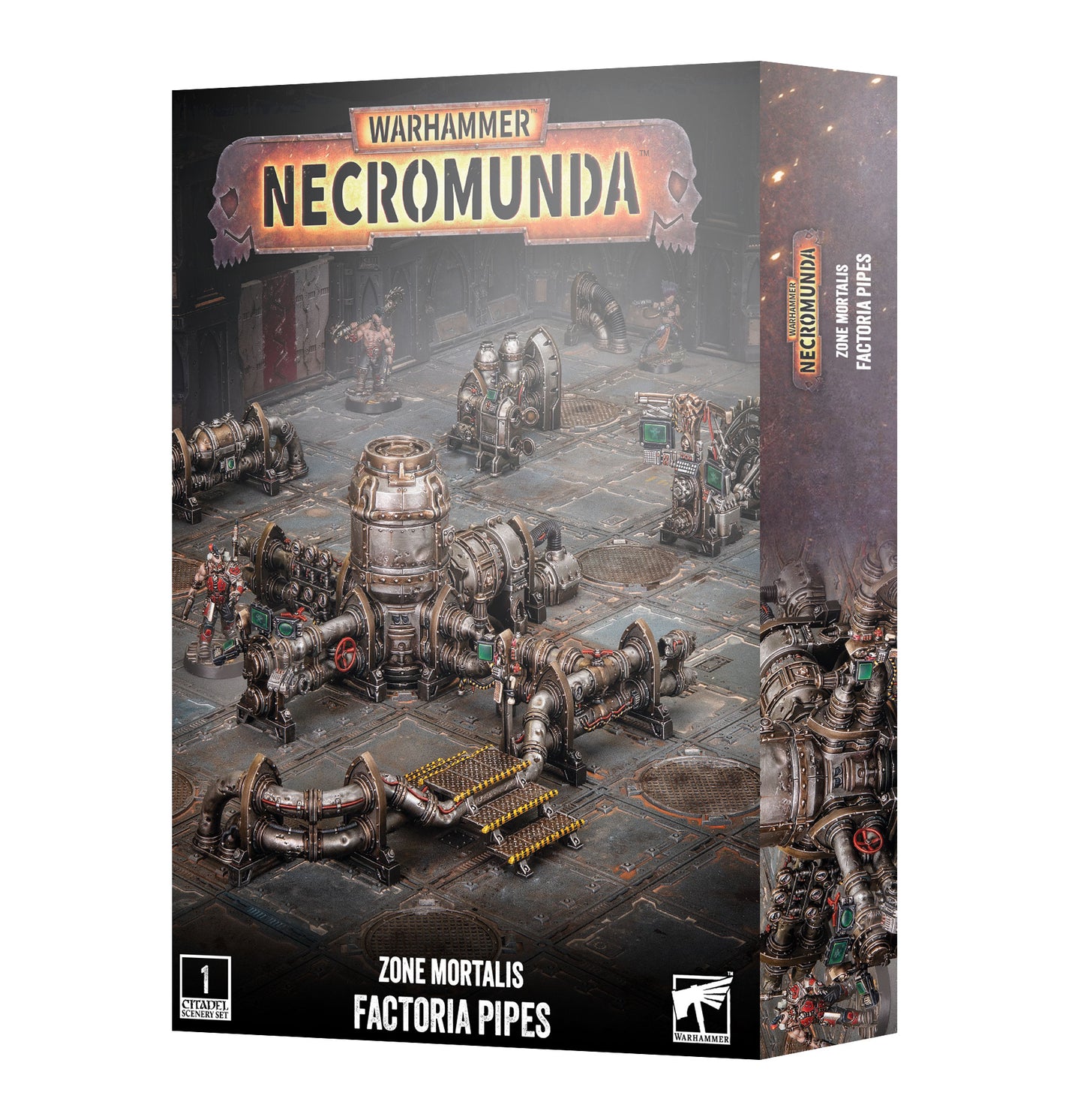 Necromunda Zone Mortalis Factoria Pipes – Gelände-Set