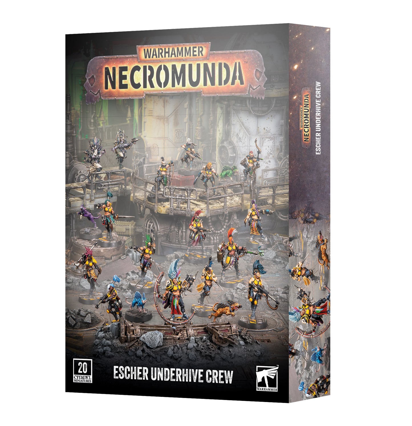 Necromunda Orlock Underhive Crew – Miniaturen