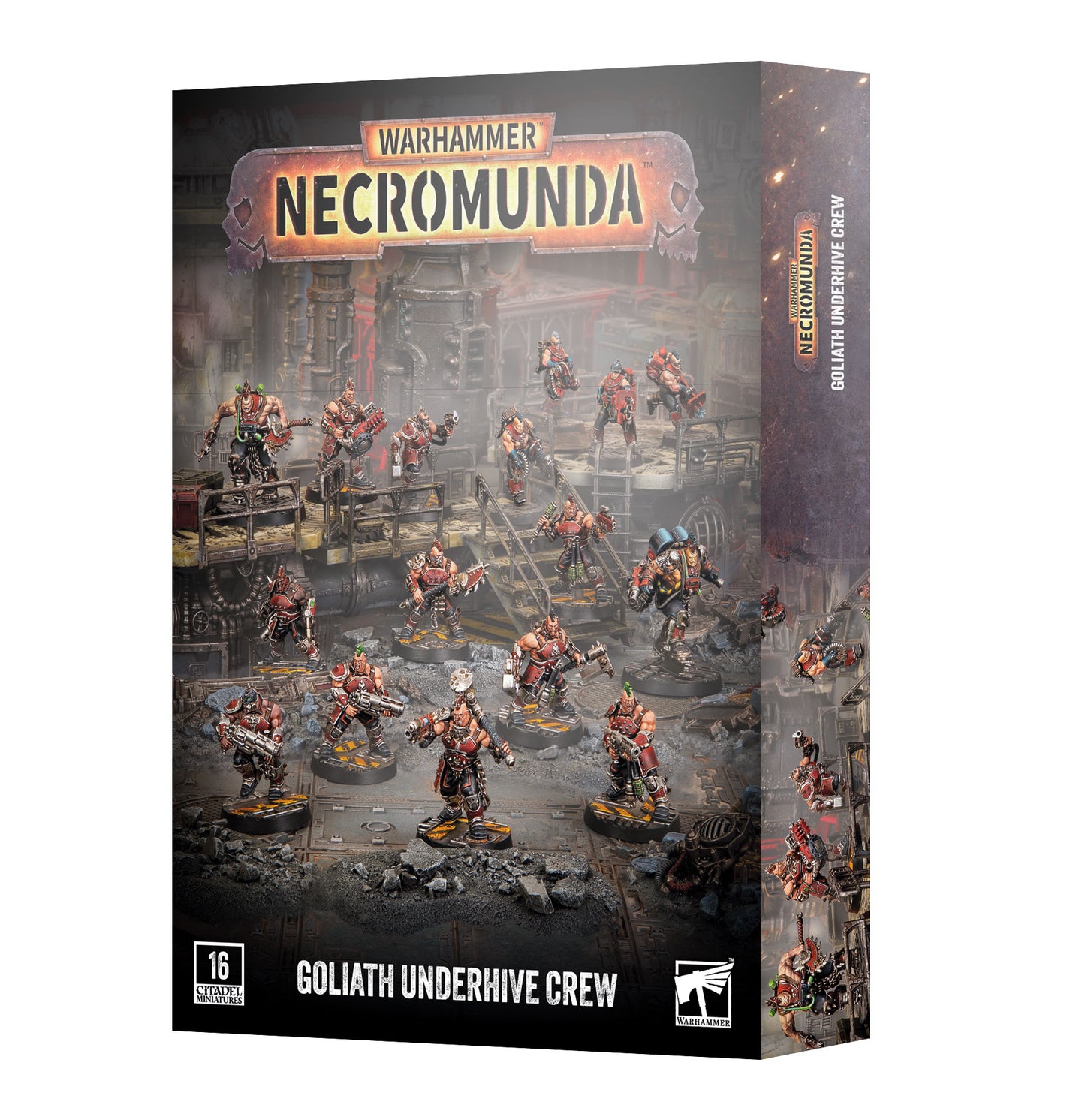 Necromunda Goliath Underhive Crew – Miniaturen