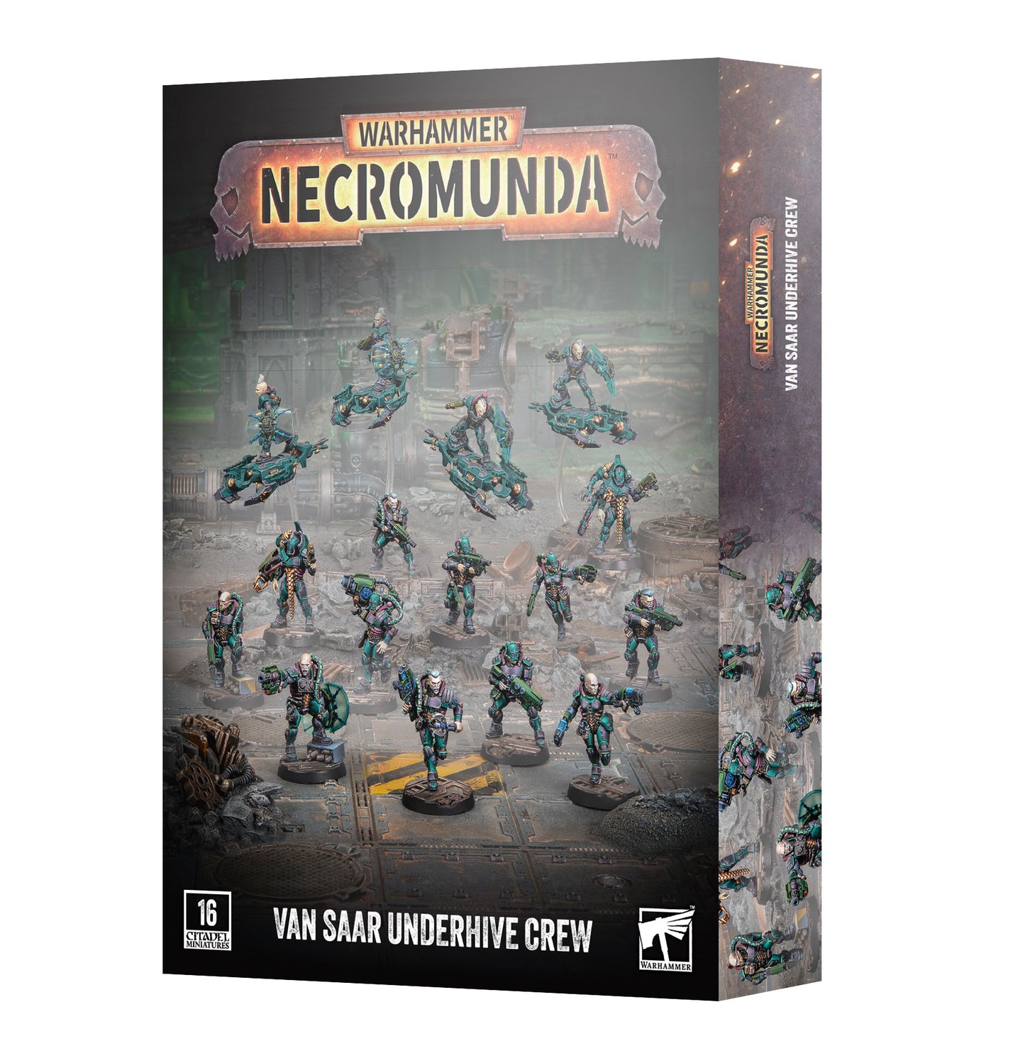 Necromunda Van Saar Underhive Crew – Miniaturen