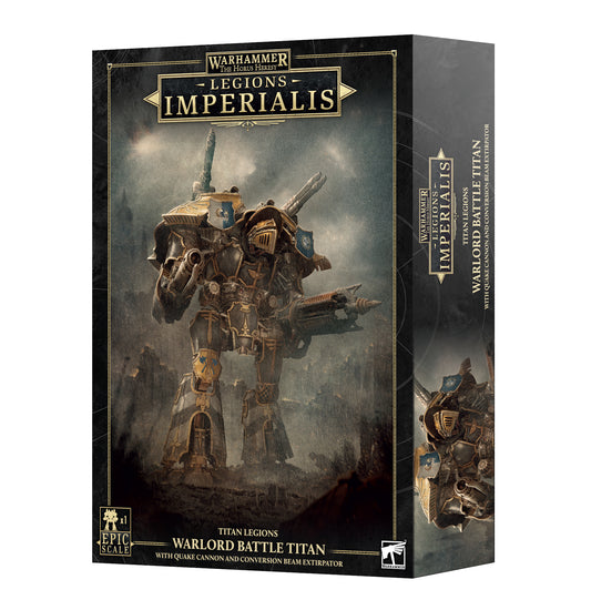 Legions Imperialis Warlord Titan with Quake Cannon & Beam/Ex Miniaturen