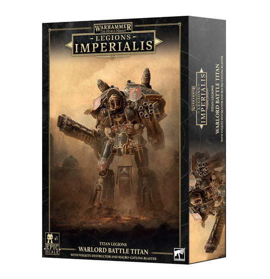 Legions Imperialis Warlord Titan with Volkite & Macro Gat Miniaturen