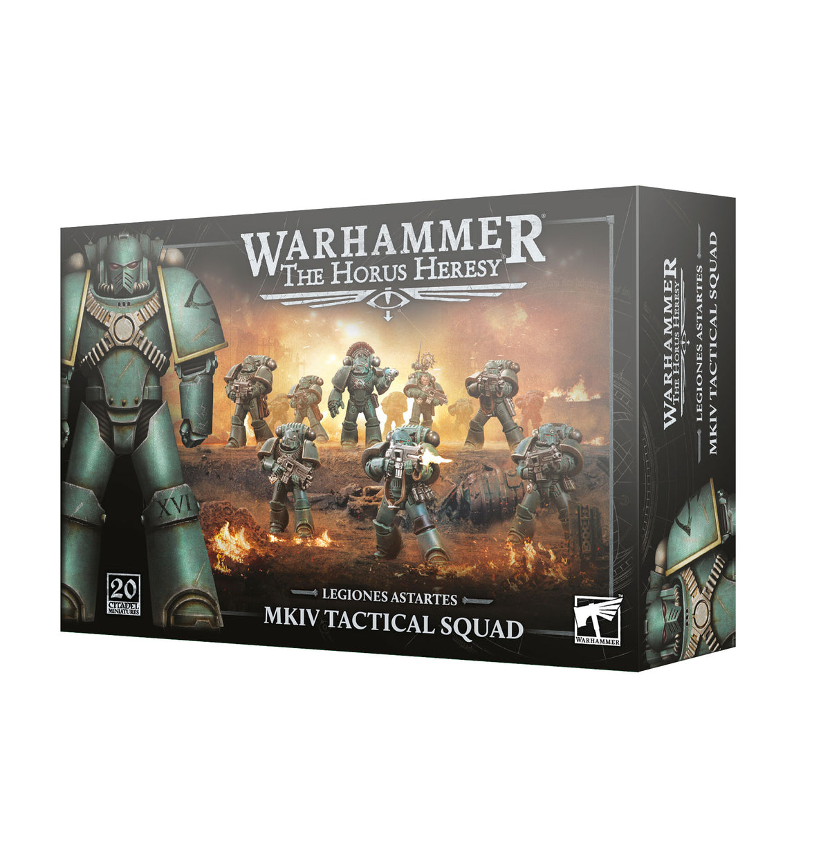 Warhammer 40.000 Legiones Astartes: MKIV Tactical Squad Miniaturen Englisch