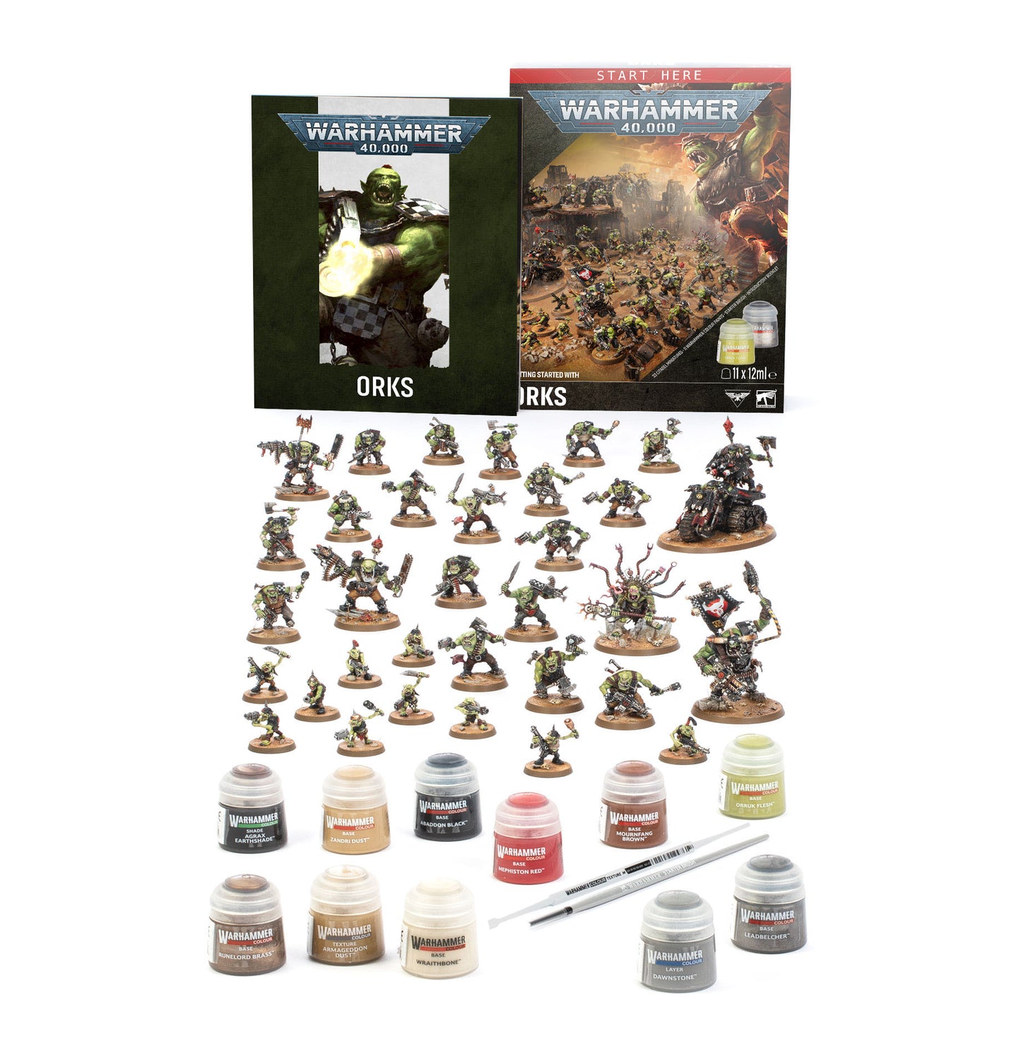 Warhammer 40.000 Getting Started with Orks Englisch – Miniaturen-Set