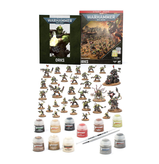 Warhammer 40.000 Dein Einstieg: Orks Deutsch – Miniaturen-Set